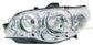 HEADLAMP RIGHT H7+H7 ELECTRIC-WITH MOTOR-CHROME