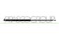 TAILGATE GAS SPRING-WITH PIN - 390 N - L 550 mm - S 235 mm - Ø 18 mm - Ø 8 mm