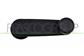 FRONT/REAR WINDOW HANDLE-RIGHT/LEFT-BLACK-TEXTURED FINISH