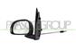 DOOR MIRROR LEFT-CABLE-BLACK-CONVEX-CHROME