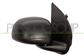DOOR MIRROR RIGHT-ELECTRIC-BLACK-CONVEX-3 PINS