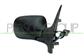 DOOR MIRROR RIGHT-CABLE-BLACK-CONVEX-CHROME MOD. 3 DOOR
