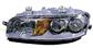 HEADLAMP LEFT H1+H1-ELECTRIC-WITHOUT MOTOR MOD. 01 > 03