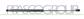 TAILGATE GAS SPRING RIGHT/LEFT - 360 N - L 507 mm - S 230 mm - Ø 18 mm - Ø 8 mm