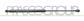 GASDRUCKFEDER HECKKLAPPE RECHTS/LINKS - 350 N - L 436 mm - H 180 mm - Ø 18 mm - Ø 8 mm