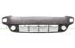 BUMPER GRILLE-CENTRE METAL-DARK WITH FOG LAMP HOLE