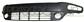 BUMPER GRILLE-CENTRE-PRIMED-WITH FOG LAMP HOLE