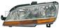 HEADLAMP LEFT H7+H1 ELECTRIC-WITH MOTOR-AMBER LAMP MOD. > 12/05