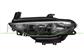PROIETTORE SINISTRO H7+H15-ELETTRICO-CON MOTORE-NERO-VERSIONE A.L. MOD. 10/20 >
