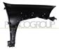 FRONT FENDER LEFT-WITH WING EXTENSION HOLES