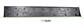 REAR LEFT DOOR MOLDING-LOWER-WITH CLIPS-BLACK
