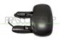 DOOR MIRROR LEFT-ELECTRIC-BLACK-HEATED-CONVEX-CHROME