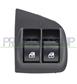 FRONT DOOR LEFT WINDOW REGULATOR PUSH-BUTTON PANEL-BLACK-2 SWITCHES-10 PINS