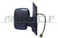 DOOR MIRROR RIGHT-ELECTRIC-BLACK-HEATED-WITH SENSOR-CONVEX-CHROME-DOUBLE GLASS