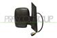 DOOR MIRROR RIGHT-ELECTRIC-BLACK-HEATED-FOLDABLE-WITH SENSOR-DOUBLE GLASS-CONVEX-CHROME