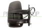 DOOR MIRROR RIGHT-ELECTRIC-BLACK-HEATED-WITH LAMP-SHORT ARM-WITH ANTENNA CABLE