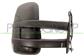 DOOR MIRROR RIGHT-ELECTRIC-BLACK-HEATED-WITH LAMP-WITH LONG ARM-WITH ANTENNA CABLE