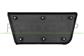 FRONT DOOR MOLDING LEFT-WITH CLIPS-BLACK-TEXTURED FINISH
