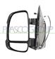 RETROVISORE SINISTRO-ELETTRICO-NERO-TERMICO-CON SONDA-CON FANALE-BRACCIO CORTO-LAMPADINA 16W