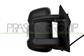 ESPEJO DERECHO-ELECTRICO-NEGRO-TERMICO-ABATIBLE-CON PILOTO-CON BOMBILLA 5W-BRAZO CORTO-10 PINES