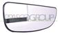 MIRROR GLASS BASE RIGHT-LOWER-HEATED-CONVEX