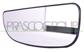 MIRROR GLASS BASE LEFT-LOWER-HEATED-CONVEX