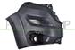 FRONT BUMPER END CUP LEFT-BLACK-TEXTURED FINISH-PRIMED-WITH FOG LAMP HOLE