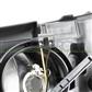 HEADLAMP RIGHT H7+H7 ELECTRIC-WITH MOTOR-WITH STATIC CORNERING LAMP-LED-BLACK