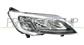 OPTICA DERECHA H7+H7 ELECTRICA-CON MOTOR-CON LUZ DE GIRO-LED-CROMADA