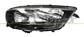 HEADLAMP LEFT H7+H1 ELECTRIC-WITH MOTOR