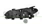 OPTICA DERECHA H4-MANUAL/ELECTRICA-NEGRA-SIN MOTOR