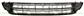 BUMPER GRILLE-CENTRE-WITHOUT FOG LAMP HOLE
