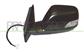 DOOR MIRROR LEFT-ELECTRIC-BLACK-HEATED-WITH LAMP
