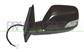 DOOR MIRROR LEFT-ELECTRIC-BLACK-HEATED-WITH LAMP-FOLDABLE