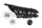 PROIETTORE SINISTRO H11+HB3-ELETTRICO-CON MOTORE-CON LUCE DIURNA-LED