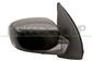 DOOR MIRROR RIGHT-ELECTRIC-BLACK-CONVEX-CHROME 8H3P