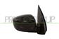 DOOR MIRROR RIGHT-ELECTRIC-BLACK-HEATED-CONVEX-CHROME