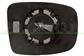 MIRROR GLASS BASE LEFT-CONVEX-CHROME