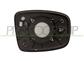 MIRROR GLASS BASE LEFT-HEATED-CONVEX-CHROME