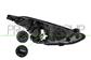 HEADLAMP LEFT H4+H7 ELECTRIC-WITH MOTOR