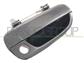 FRONT DOOR HANDLE RIGHT-OUTER-SMOOTH-BLACK-WITH KEY HOLE