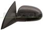 DOOR MIRROR LEFT-ELECTRIC-BLACK-HEATED-ASPHERICAL-CHROME