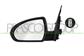 DOOR MIRROR LEFT-ELECTRIC-PRIMED-WITH LAMP-CONVEX-5 PINS