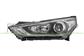 PROIETTORE SINISTRO H7+HB3-ELETTRICO-CON MOTORE-SILVER