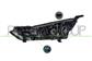 HEADLAMP RIGHT H7+HB3 ELECTRIC-WITH MOTOR-BRONZE