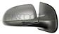 DOOR MIRROR RIGHT-ELECTRIC-PRIMED GRAY-CONVEX-CHROME-8H3P