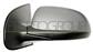 DOOR MIRROR LEFT-ELECTRIC-PRIMED GRAY-FOLDABLE-CONVEX-CHROME-8H5P