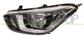 HEADLAMP LEFT H7+H7 ELECTRIC-WITH MOTOR