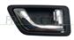 FRONT DOOR HANDLE RIGHT-INNER-WITH CHROME LEVER-BLACK HOUSING