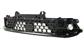 BUMPER GRILLE-CENTRE BLACK-TEXTURED FINISH-WITH FOG LAMP HOLES-FOR VEHICLES WITH CRUISE CONTROL FUNCTION
